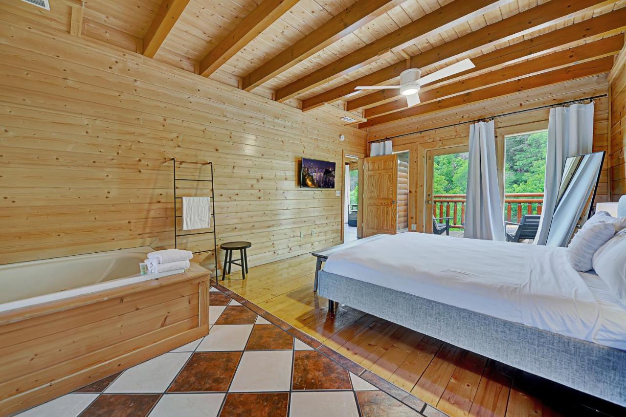 塞维尔维尔Gorgeous Large Mountain View Cabin W Hot Tub, Free Wifi, Games别墅 外观 照片