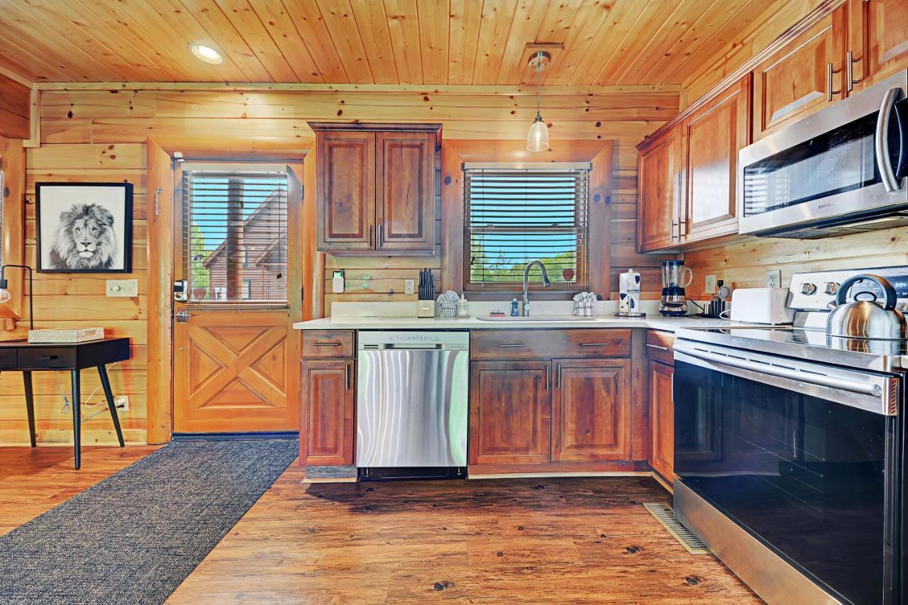 塞维尔维尔Gorgeous Large Mountain View Cabin W Hot Tub, Free Wifi, Games别墅 外观 照片